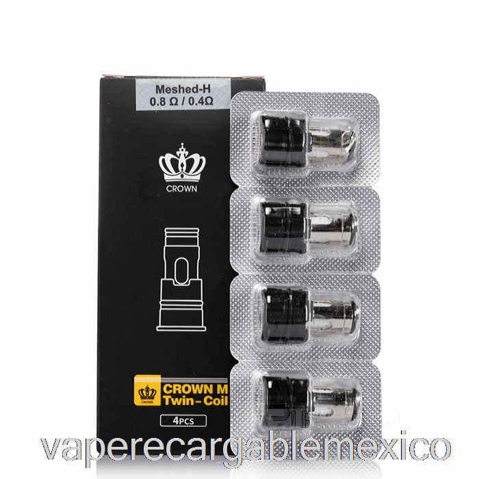 Vape Recargable Uwell Corona M Bobinas De Repuesto 0,4/0,8 Ohmios Corona M Bobinas Gemelas